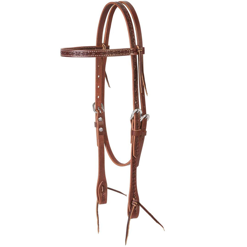 Weaver Barbed Wire Browband Headstall