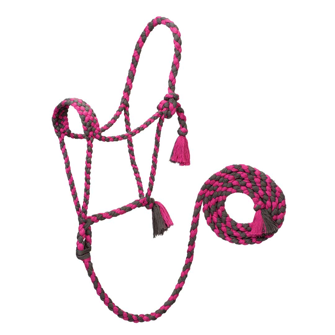 Weaver EcoLuxe Braided Rope Halter with 8' Lead