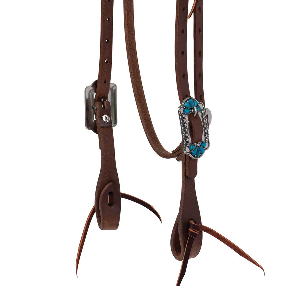 Weaver ProTack Headstall with Flower Hardware