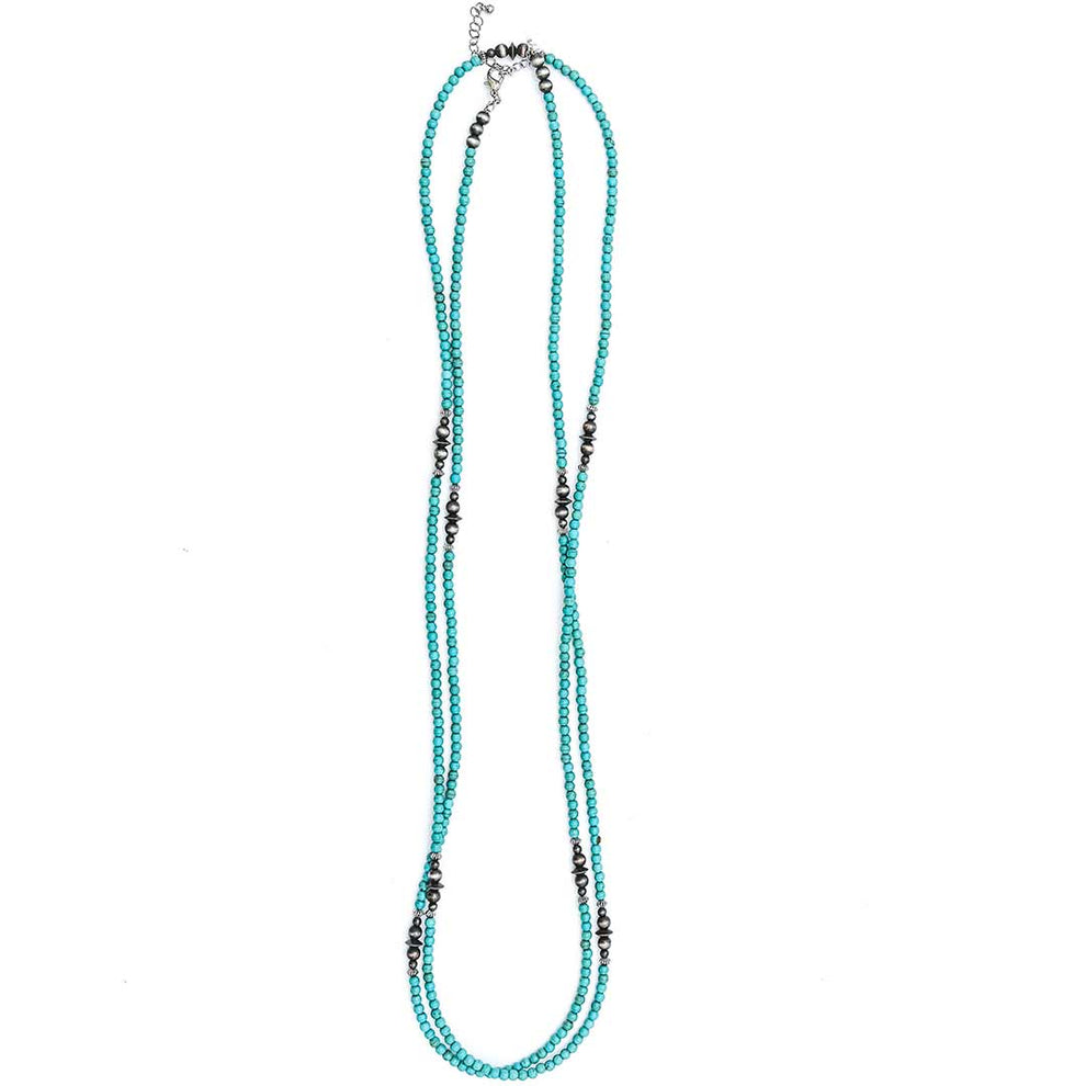 West & Co Jewelry Turquoise Bead Teardrop Earrings
