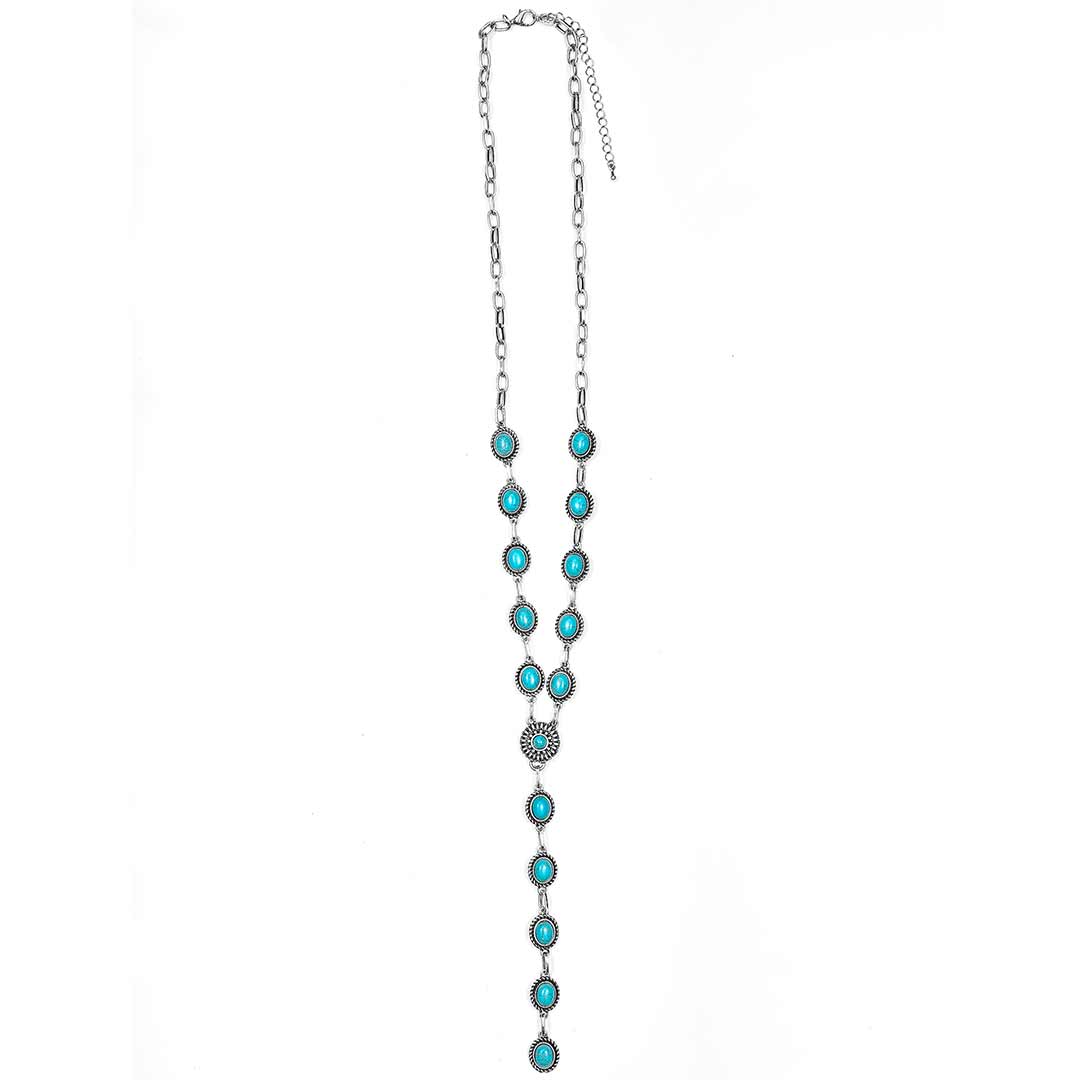 West & Co Jewelry Turquoise Concho Necklace