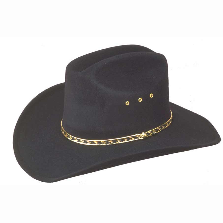 Western Express East Clintwood Faux Felt Cattleman Cowboy Hat