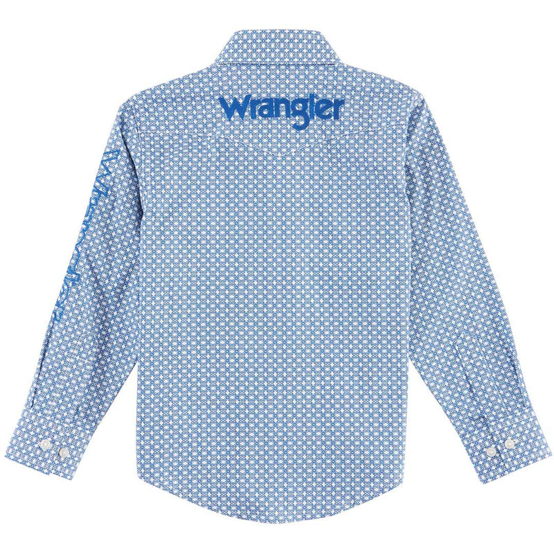 Wrangler Boys' Logo Button-Down Shirt