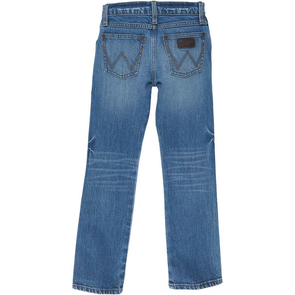 Wrangler Boys' Retro Slim Fit Straight Leg Jeans (8-20)