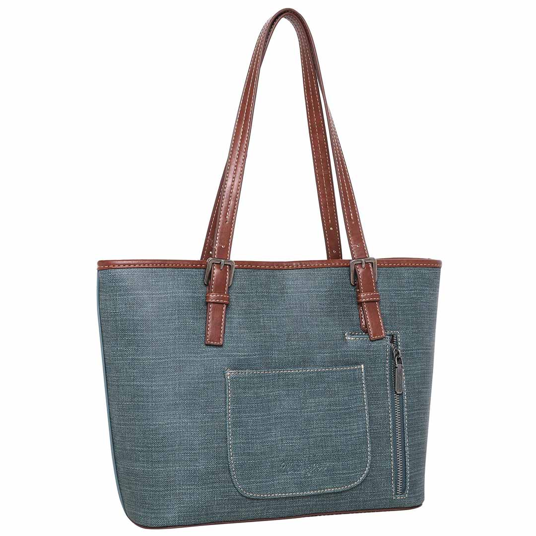 Wrangler Embossed Aztec Tote Bag