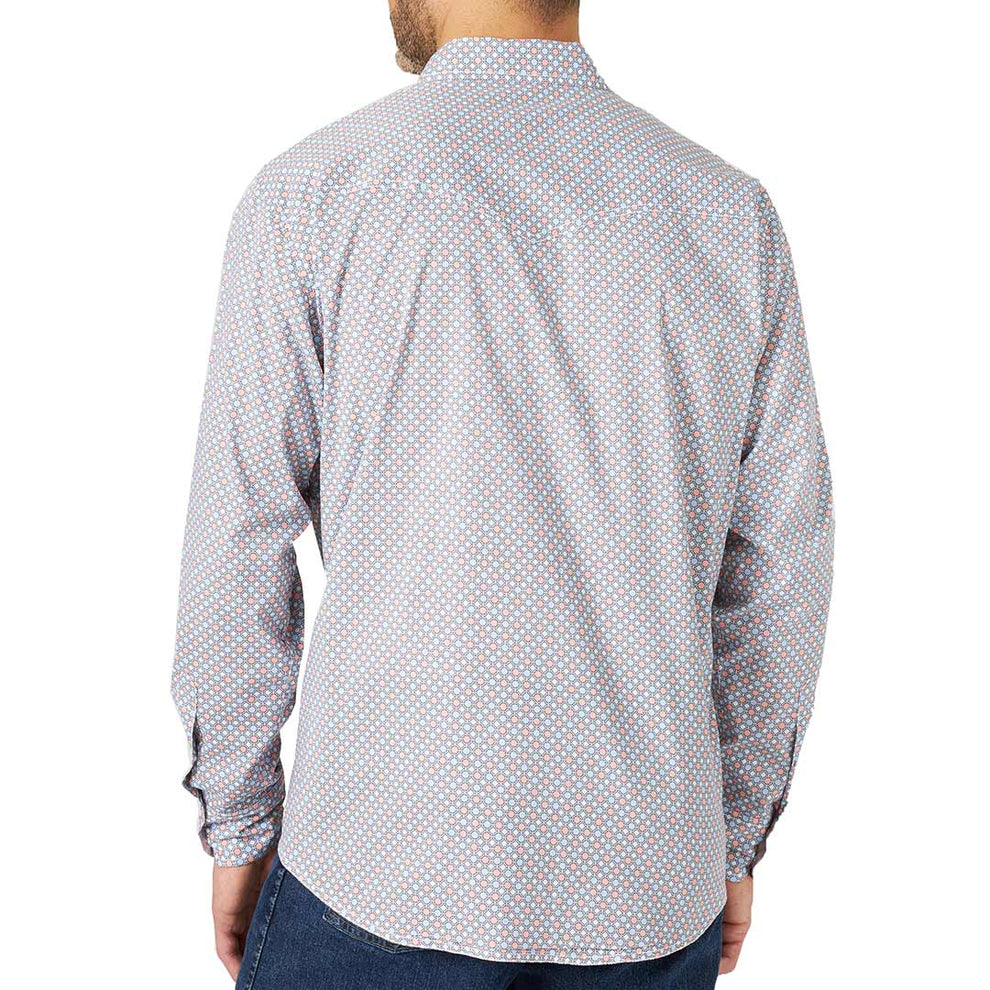 Wrangler Men's 20X Competition Advanced Comfort Print Snap Shirt