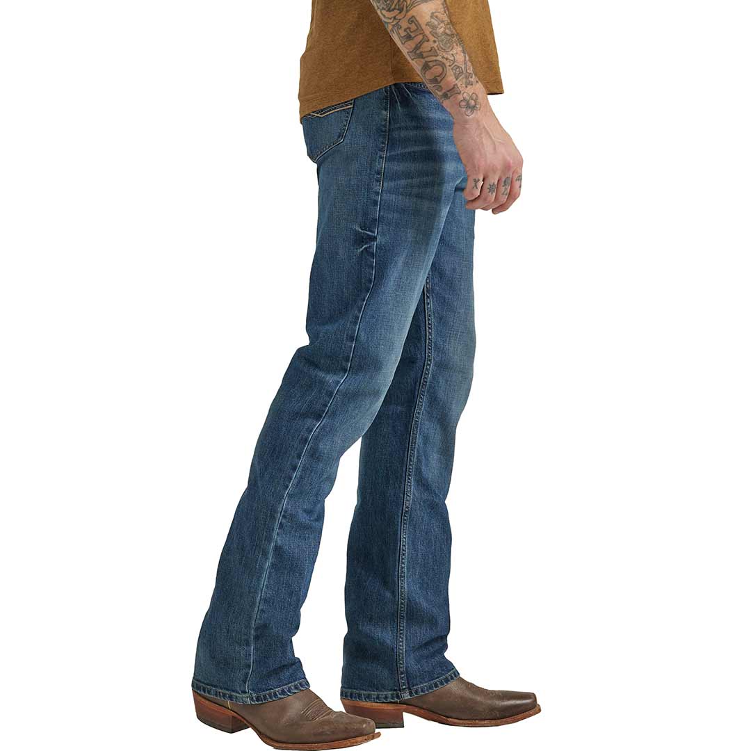 Wrangler Men's 20X No. 42 Vintage Slim Fit Bootcut Jeans