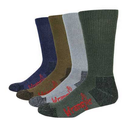Wrangler Men's 4 Pack Ultra-Dri Work Socks