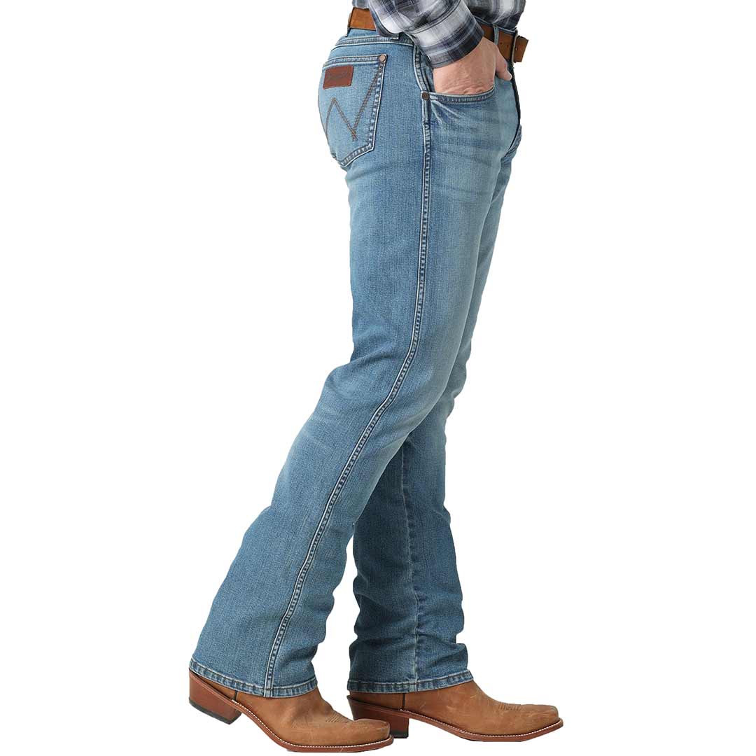 Wrangler Men s Retro Slim Fit Bootcut Jeans Lammle s Lammle s Western Wear