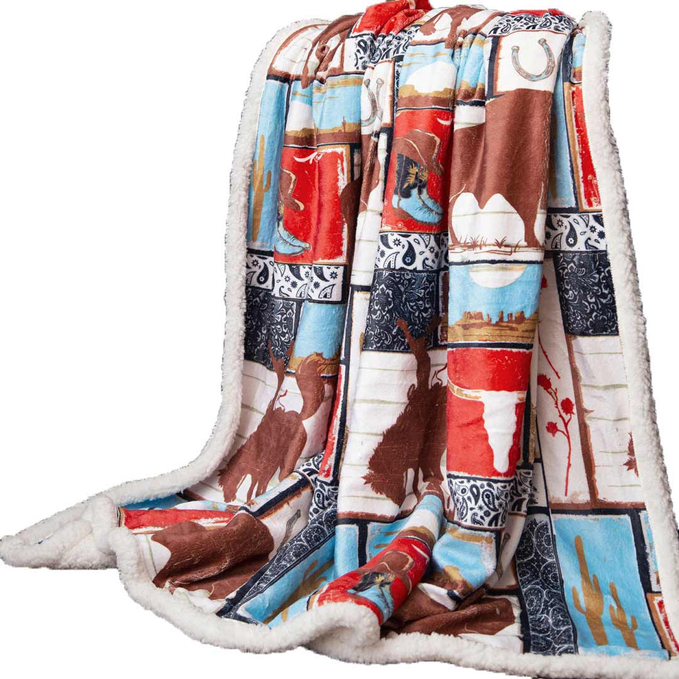 Wrangler Vintage Western Throw
