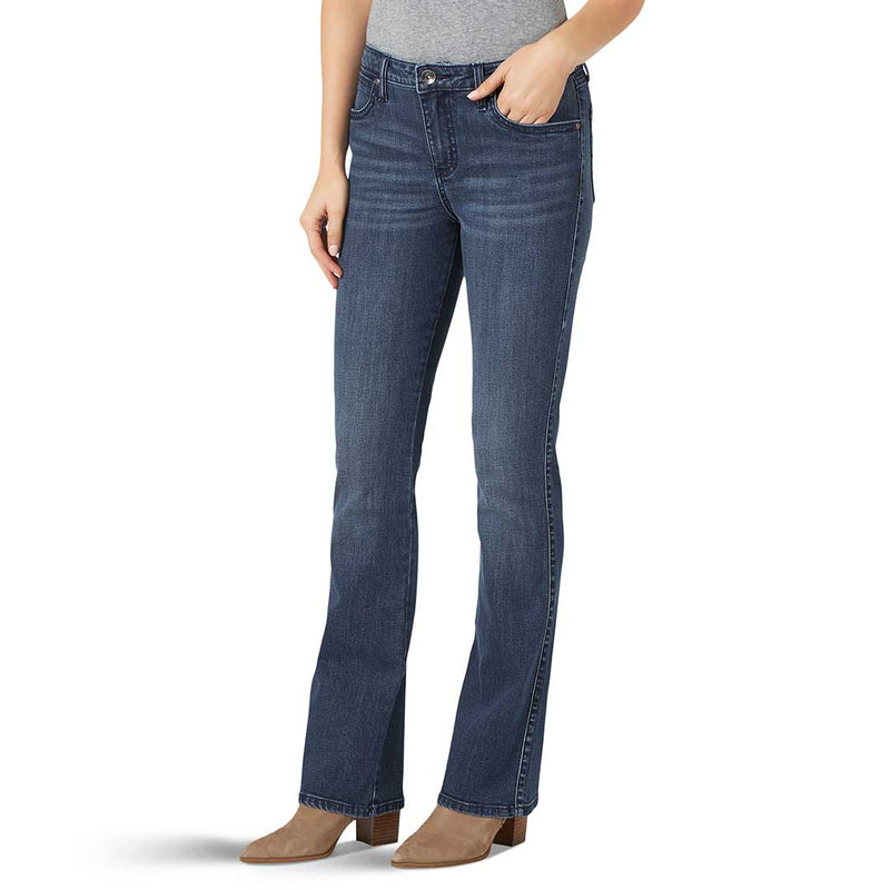 Wrangler Women's Aura Instant Slimming Bootcut Jeans