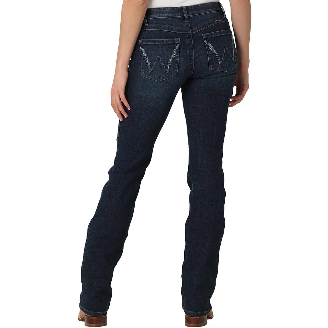 Wrangler Women's QBaby Riding Bootcut Jeans Lammle's Lammle's